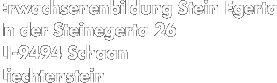 Erwachsenenbildung Stein Egerta  In der